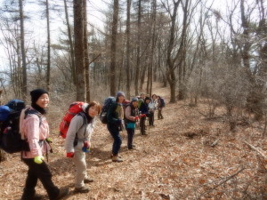 これから下山です
