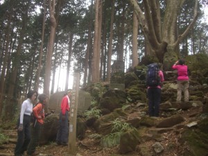 行者様にお参り