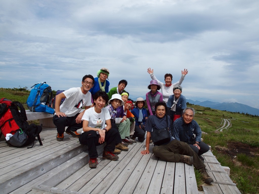 みんなで記念撮影「わーい」