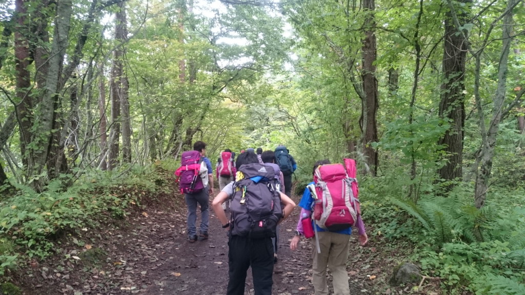 さて、いよいよ散策開始です。