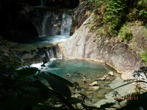 七ツ釜五段の滝