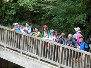 橋の上で・・・集合