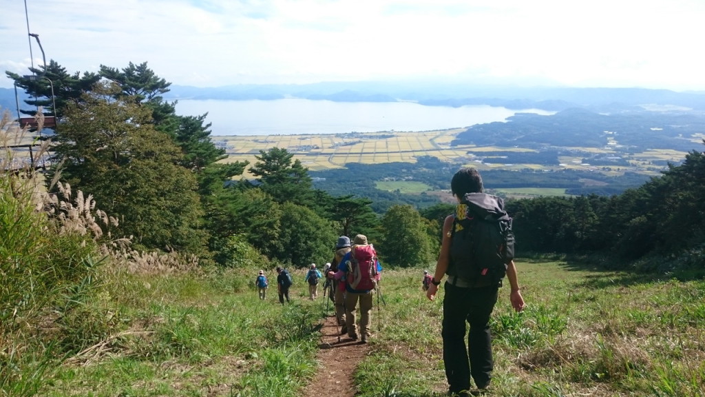 さまざまな顔を見せる磐梯山の山行も無事終えることができました。