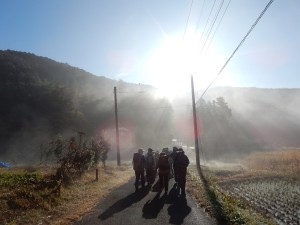 やがて綺麗な青空が現れました